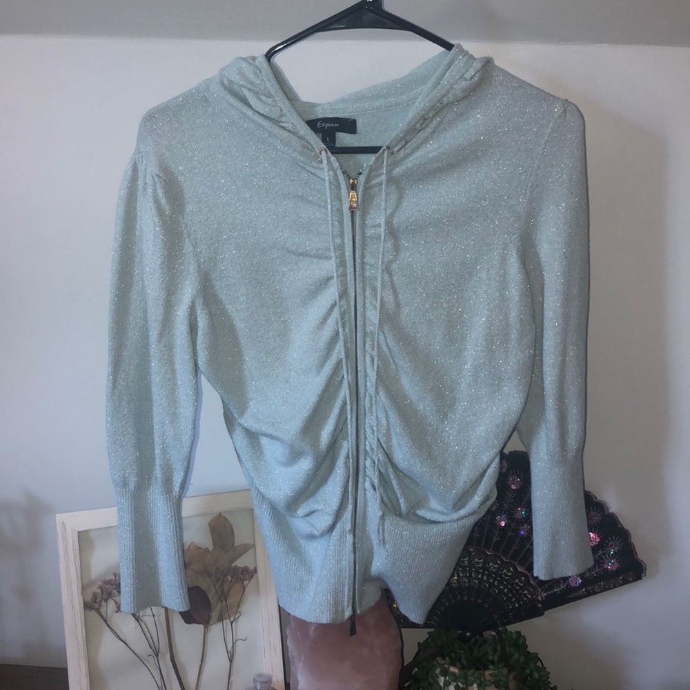 Express - Zip up, hooded top